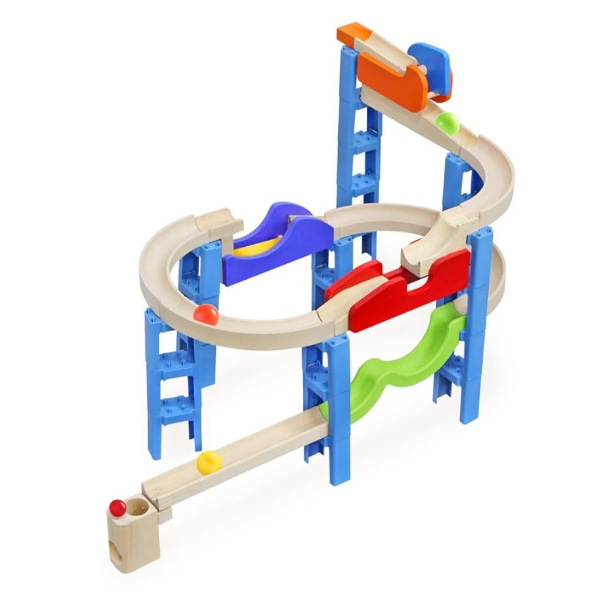 Amazon.co.jp: wonderworld Trix Track 組立木製玩具